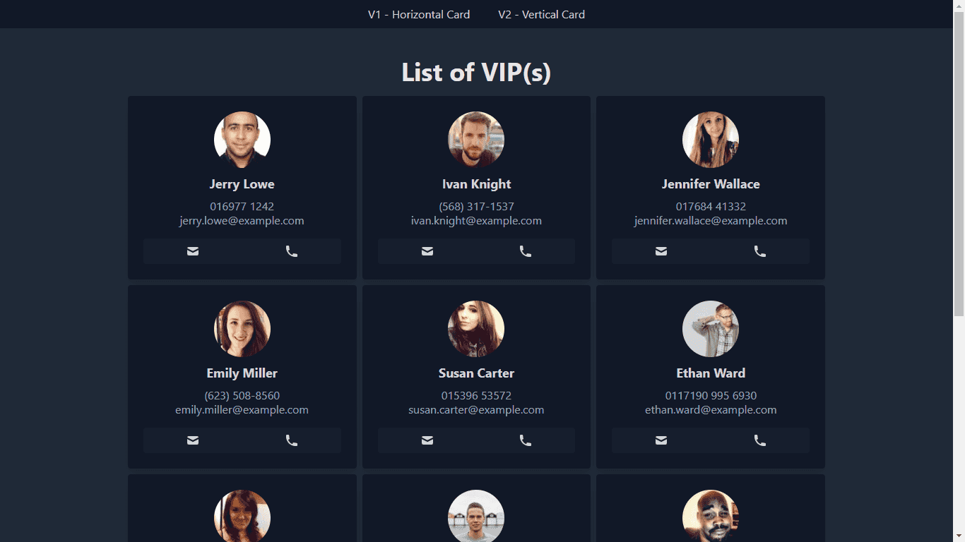 VIP Infinite Scroll project cover